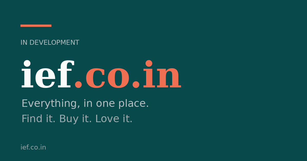 Link preview image for ief.co.in